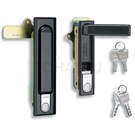 A-480-A Automatic locking flat handle (cylinder lock type)