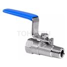 One-piece internal and external thread ball valve BVMF-1P