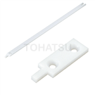 Plate chain system guide rail and end plate assembly TCR EP