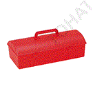 Portable tool box without tray