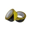 Black and yellow warning tape
