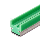 PE single row chain guide rail with C-shaped groove AGC-S