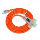 2P 1 extension 3 with light extension cable power cable (orange)