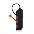 3-port 3-plug lightning protection and anti-sway extension cable (increased spacing)