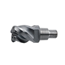 Corner milling cutter head (4-edge, vibration reduction, for difficult-to-cut materials) IMX-C4HV series