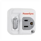 3P to 2P Switch Wall Plug (White)