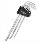 Extra long ball head hexagon wrench 9-piece set