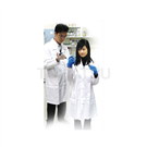 Taiwan-made lab coat with goggles