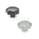 Knob handle (cast iron/aluminum/stainless steel without hole) DIN6336