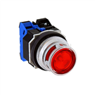 Illuminated Pushbutton Switches (Full Guard Raised Head Momentary/Opportional Zinc Die Cast) ALFD2 AOLFD2