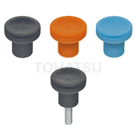 Knurled knobs (ergonomic) EKK EKK.P