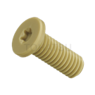 PEEK low head star screw SCFC