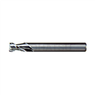 Carbide end mill (2-edge, aluminum processing, uncoated) CAS21001500