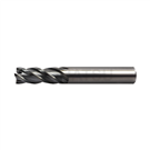 High-efficiency square end mill (4-flute, unequal indexing, unequal lead) CXES series
