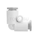 L-shaped connector (perfect round inch size) KQ2L series