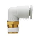 L-shaped connector (perfect circle) KQ2L series