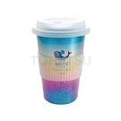 Love the Earth-Pure Titanium Travel Cup (460ml Ice Crystal Colorful)