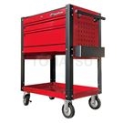 2-Drawer Open Tool Trolley (Red) OP03(SAN-OP2)