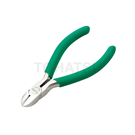 1PK-037S Non-slip Green Handle Titanium Diagonal Pliers