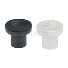 Knurled knob (antibacterial, ergonomic) EKK-SST-SAN