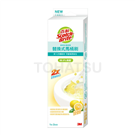 Replacement toilet brush (antibacterial and anti-fouling cleaning type lemon fragrance) (1 handle 2 brush heads)