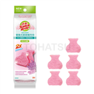 Replacement toilet brush refill pack (antibacterial and anti-fouling cleaning type lavender fragrance) (5 brush heads)