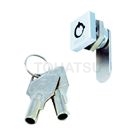 Cylinder Lock Mini Square Lock (2 Notches) CL-CA021