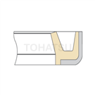 Hydraulic seals (TPU skeleton seals for reciprocating motion) ME-2
