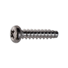 Stainless steel half round head cross tapping screws (for non-metal) S036