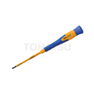 Insulating flathead screwdriver 3590-3-75