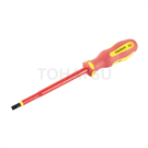 Insulated flathead screwdriver (magnetic): TZD-2.5-75, TZD-3-100, TZD-4-100, TZD-5.5-125, TZD-8-175