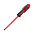 Insulating flathead screwdrivers: 960-0.8-5-75, 960-1.0-6-100, 960-1.2-8-150
