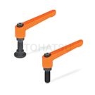 Adjustable handle (zinc alloy + steel) GN306