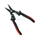 Multi-function wire stripping and crimping pliers (5 in 1)
