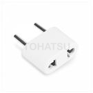 Travel adapter (FR) 2-pin to round pin