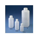 NIKKO® HDPE J-type narrow mouth natural color round plastic bottle