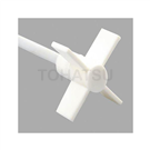 PTFE Stirring Rod Cross Blade for Stirrer (Front Lab)　FLXPI