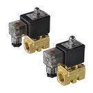 MXCD Series 2/2 Position Pilot Operated Diaphragm Solenoid Valve