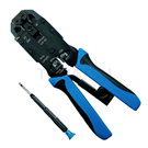 HT-2008AR Telephone Network Cable Ratchet Crimping Pliers (Spring Handle)