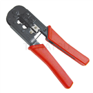HT-568 Telephone Network Cable Ratchet Crimping Pliers (Spring Handle)