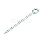 Round ground nail