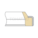 Hydraulic seals (TPU skeleton seals for reciprocating motion) ME-4