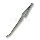 Tweezers (reverse curved with internal teeth)