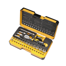 R-GOXL Super Soft Handle Ratchet Wrench Screwdriver Socket Set (36 Pieces)