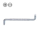 343 L-type screwdriver (double-ended cross flat head)