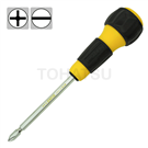 Interchangeable double-ended screwdriver