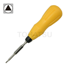 Double head triangle screwdriver