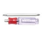 SW-9107D Red Neck PVC Double Head Screwdriver