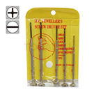 Flathead and cross watch screwdriver set (mixed 5 pieces)