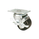 FMC75100SB Flat Side Brake Wheel